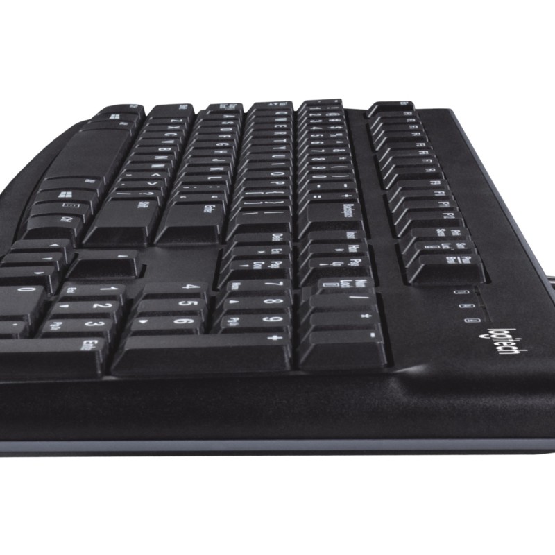 Logitech MK120 Wired Keyboard & Mouse Combo - 920-002562 - Black, USB, Full-size, US Layout — Buy in Cyprus with Fast Delivery
