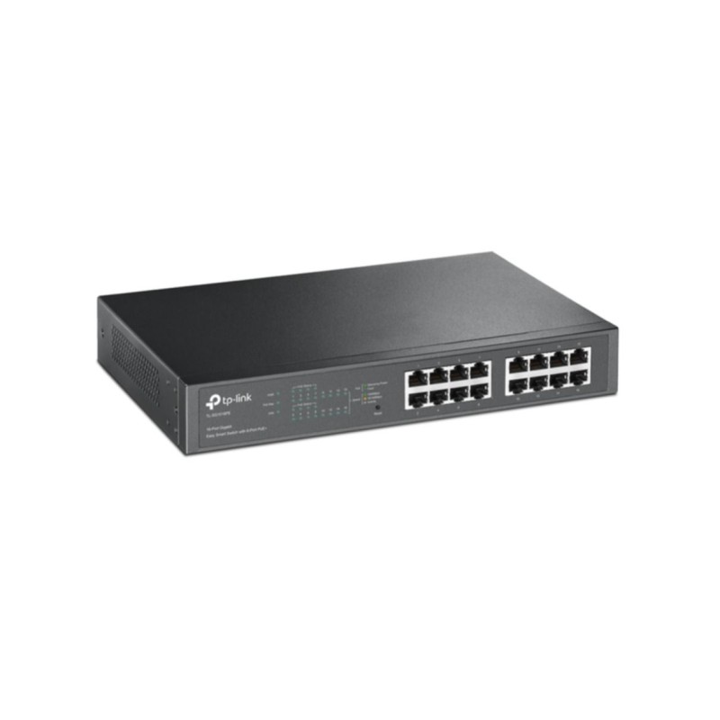 TP-Link 16-Port Gigabit PoE+ Switch - TL-SG1016PE - 8x PoE+, 150W Budget, Managed, Rackmountable