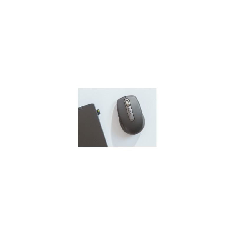 Logitech MX Anywhere 3S for Business - 910-006958 - Wireless Compact Mouse, Graphite, 8000 DPI, USB-C Rechargeable