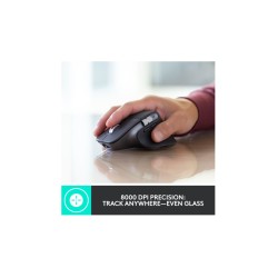 Logitech MX Keys Combo for Business - 920-010926 - Graphite, Wireless RF & Bluetooth, German QWERTZ, Backlit