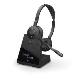 Jabra Engage 75 SE - Stereo Wireless Headset - Black, Bluetooth 5.0, 150m Range, Office/Call Center