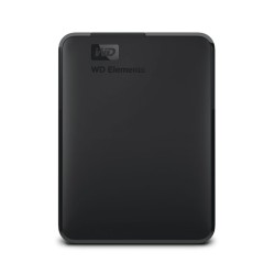 WD Elements Portable External HDD - WDBU6Y0050BBK-WESN - 5TB, USB 3.0, Black, Portable 2.5" Drive