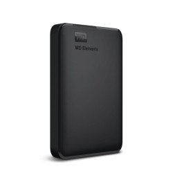 WD Elements Portable External HDD - WDBU6Y0050BBK-WESN - 5TB, USB 3.0, Black, Portable 2.5" Drive