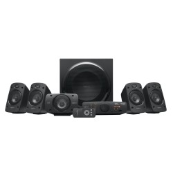 Logitech Z906 - 980-000468 - 5.1 THX Certified Powered Surround Speaker System, Black, 500W RMS