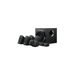 Logitech Z906 - 980-000468 - 5.1 THX Certified Powered Surround Speaker System, Black, 500W RMS