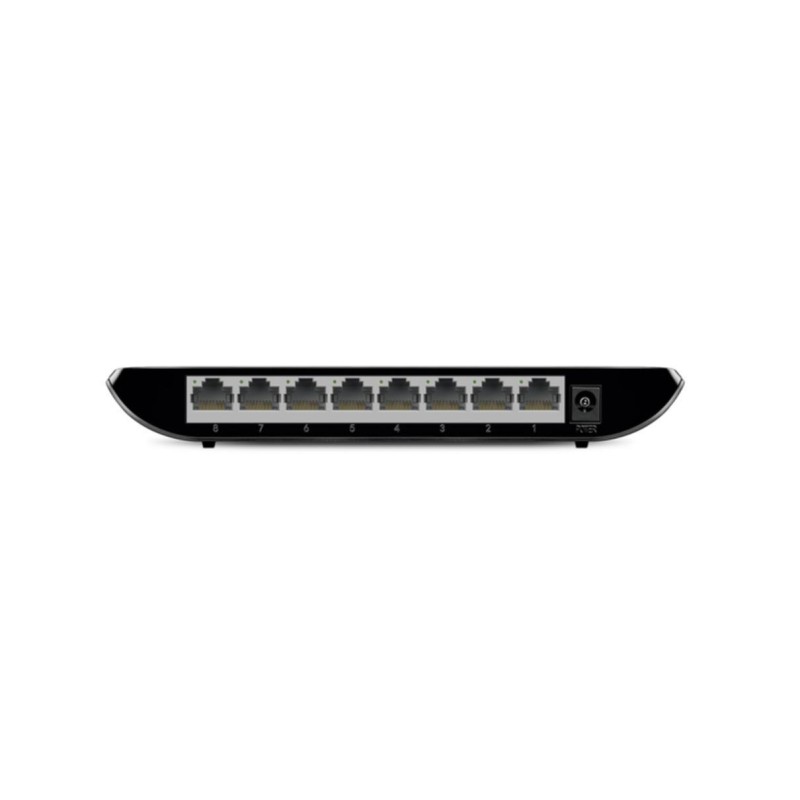 TP-Link 8-Port Gigabit Switch - TL-SG1008D - Unmanaged, Desktop/Wall-mount, 10/100/1000 Mbps