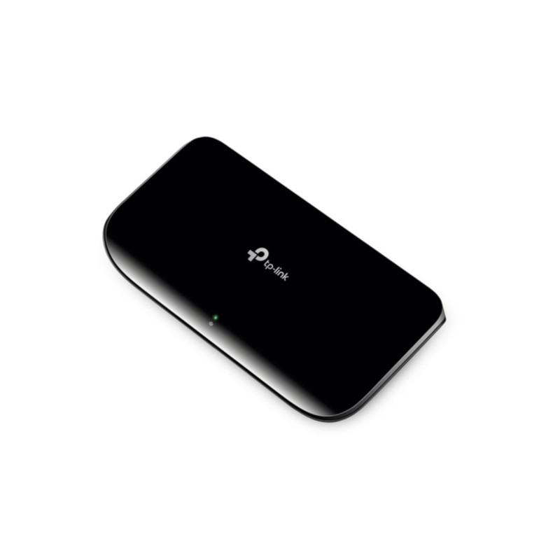 TP-Link 8-Port Gigabit Switch - TL-SG1008D - Unmanaged, Desktop/Wall-mount, 10/100/1000 Mbps