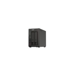 QNAP TS-253E-8G NAS Server - 2-Bay, Intel Celeron J6412 2.0/2.6GHz, 8GB RAM, Dual 2.5GbE, HDMI (Black)