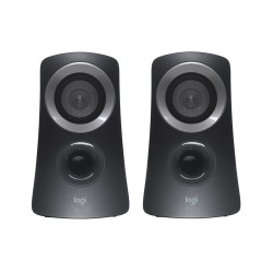 Logitech Z313 2.1 Speaker System - 980-000413 - Black, 25W RMS, Wired Control Pod — Buy in Cyprus with Fast Delivery