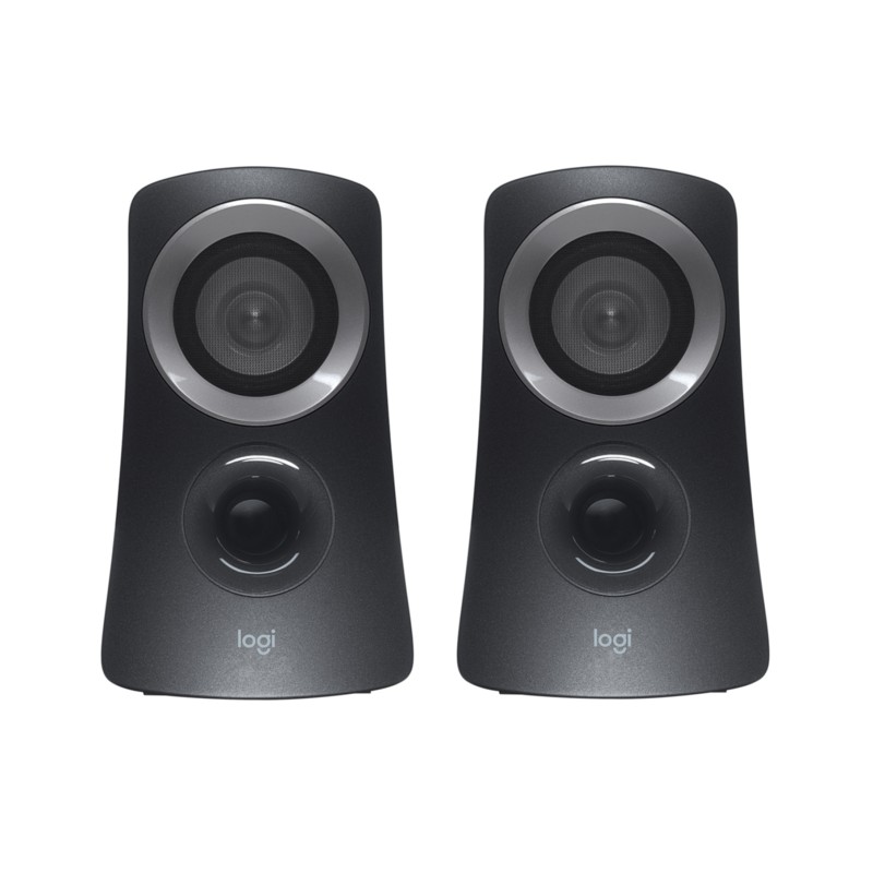 Logitech Z313 2.1 Speaker System - 980-000413 - Black, 25W RMS, Wired Control Pod — Buy in Cyprus with Fast Delivery