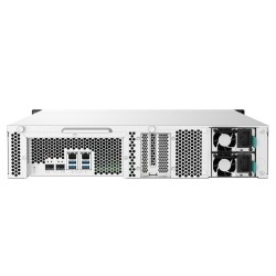 QNAP TS-832PXU-RP NAS 8-Bay Rackmount - Black | Annapurna AL324 1.7GHz, 4GB DDR4, Dual PSU, 10GbE (SFP+)