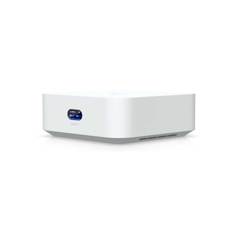 Ubiquiti UniFi Express 7 Gateway - UX7 - White, Wi-Fi 7, 3GB RAM, ARM Cortex-A53 1.5GHz, 10G