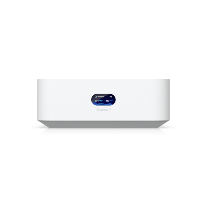 Ubiquiti UniFi Express 7 Gateway - UX7 - White, Wi-Fi 7, 3GB RAM, ARM Cortex-A53 1.5GHz, 10G