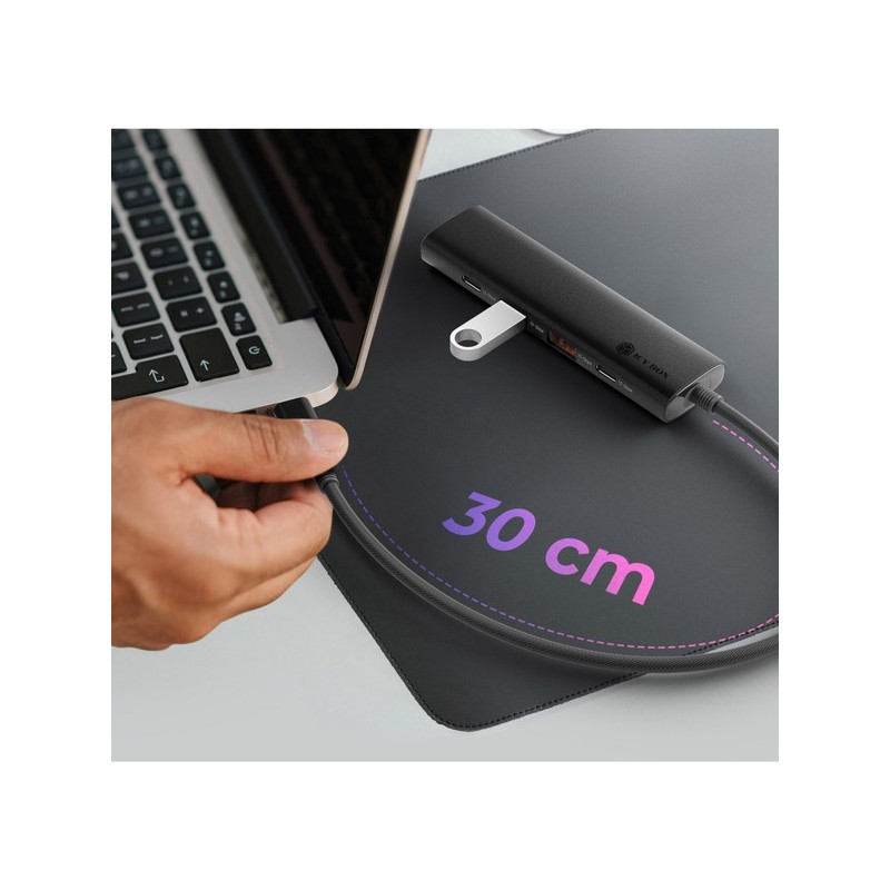 IB-HUB USB Hub - IB-HUB1437-CPD - USB-Hub — Buy in Cyprus with Fast Delivery