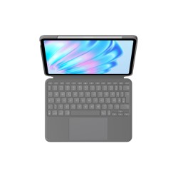 Logitech Combo Touch - 920-012629 - Oxford Grey backlit keyboard case with trackpad for iPad Air 11 (M2)