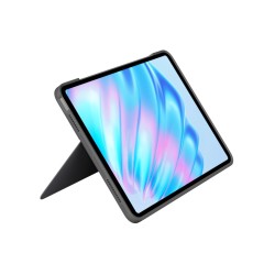 Logitech Combo Touch - 920-012629 - Oxford Grey backlit keyboard case with trackpad for iPad Air 11 (M2)