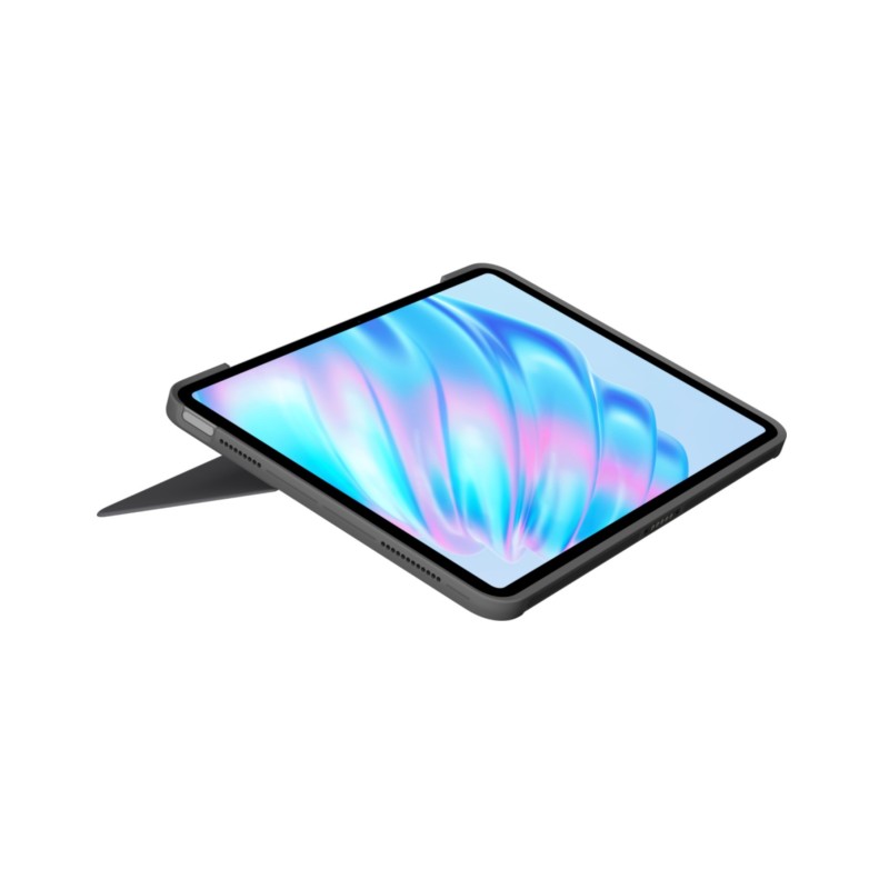 Logitech Combo Touch - 920-012629 - Oxford Grey backlit keyboard case with trackpad for iPad Air 11 (M2)