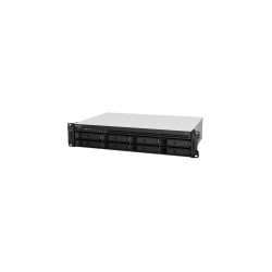 Synology RackStation RS1221+ - 8-Bay 2U Rack NAS, AMD V1500B 2.2GHz 4-core, 4GB DDR4, Black — Buy in Cyprus with Fast Delivery