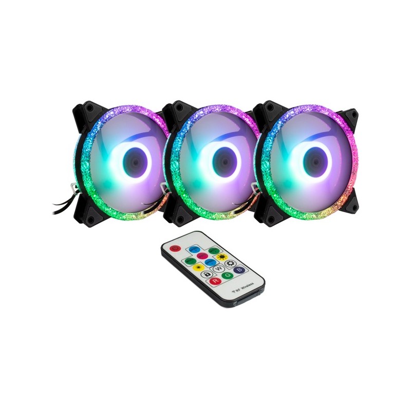 Argus - RS-07 - RGB Set120x120x25, case fan — Buy in Cyprus with Fast Delivery