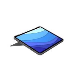 Logitech Combo Touch - iPad Pro 11 (1st/2nd/3rd Gen) - Oxford Gray, German QWERTZ Keyboard, Trackpad, Smart Connector