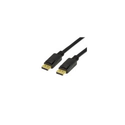 LogiLink DisplayPort Cable - 2 m - DP 1.4, 32.4 Gbit/s, 120 Hz, Black — Buy in Cyprus with Fast Delivery