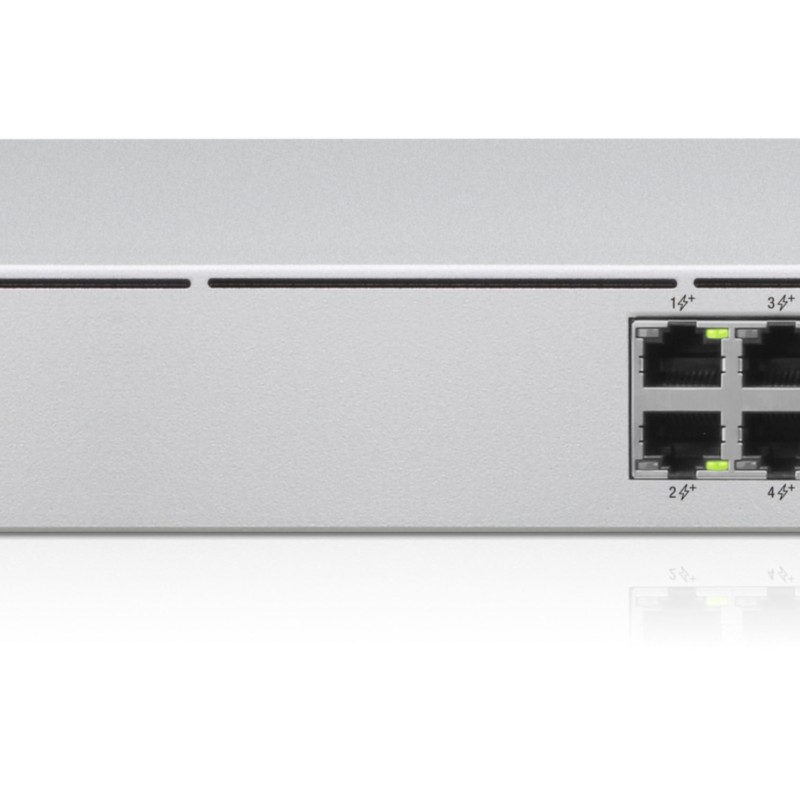 Ubiquiti UniFi Switch - USW-16-POE - 16-Port Gigabit Managed L2/L3 PoE, 2 SFP, Touchscreen (Black)