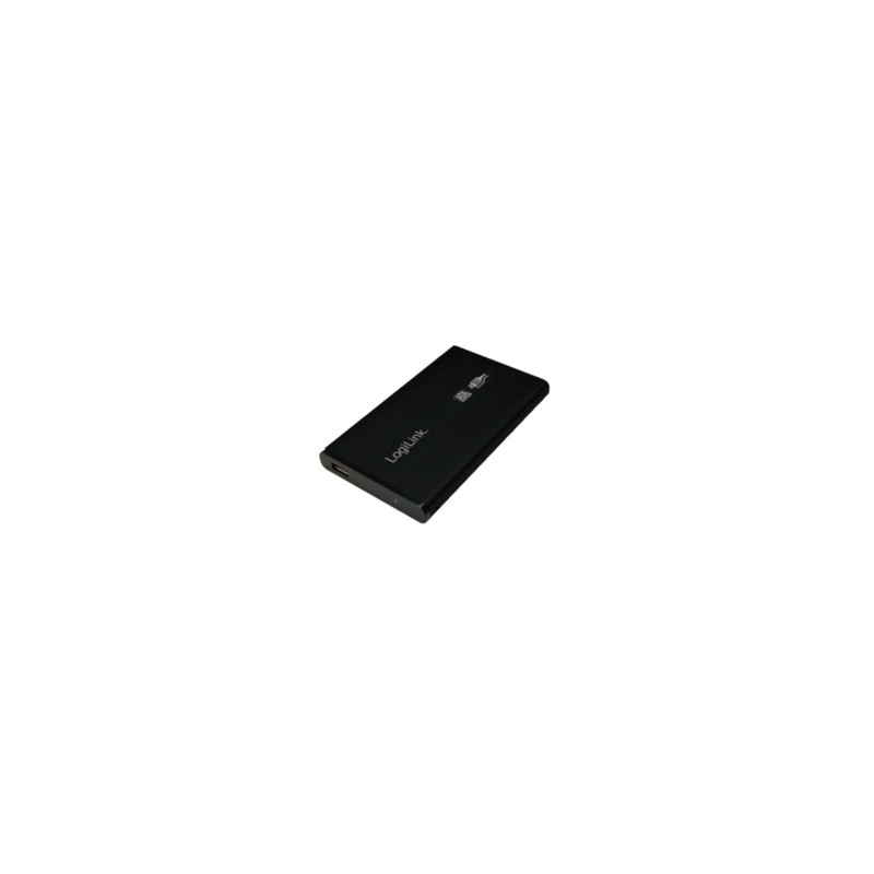LogiLink 2.5" SATA HDD Enclosure UA0106 - Aluminum, USB 3.0, Black — Buy in Cyprus with Fast Delivery
