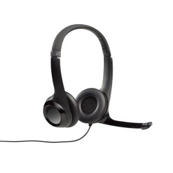 Logitech H390 - 981-000406 - USB-A Wired On-Ear Headset, Black, Noise-Cancelling Boom Mic — Buy in Cyprus with Fast Delivery