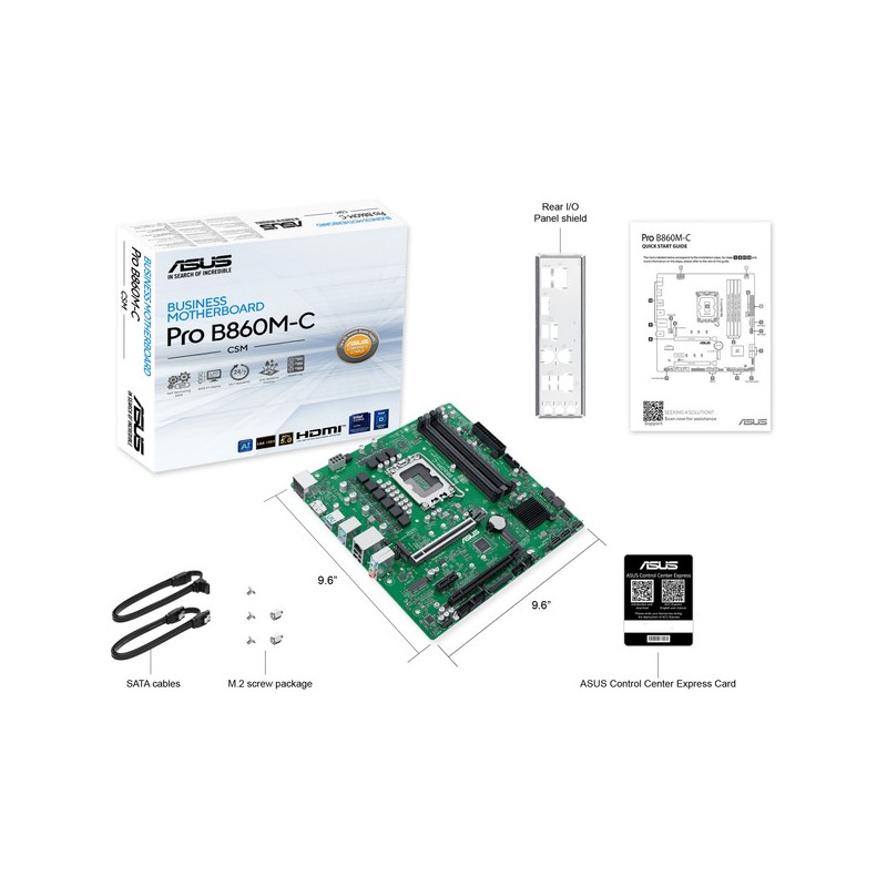PRO B860M-C-CSM, Mainboard — Buy in Cyprus with Fast Delivery