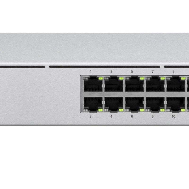 Ubiquiti UniFi Switch 24 - USW-24 - 24x Gigabit RJ45, 2x SFP, Fanless L2 Managed Switch with Touchscreen