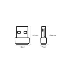 TP-Link Archer T2U Nano - USB 2.0 Dual-Band Wi-Fi Adapter 433 Mbps, Black — Buy in Cyprus with Fast Delivery