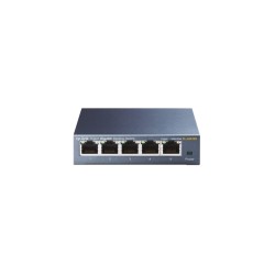 TP-Link TL-SG105 - 5-Port Gigabit Unmanaged Desktop Switch, Black Metal Housing — Buy in Cyprus with Fast Delivery