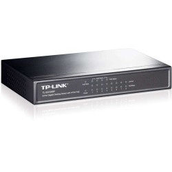 TP-Link 8-Port Gigabit Unmanaged Switch TL-SG1008P - 4x PoE, 53W Budget, Fanless Desktop — Buy in Cyprus with Fast Delivery