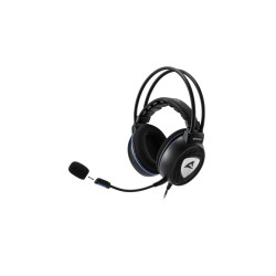 Sharkoon Skiller SGH10 - Lightweight Over-Ear Gaming Headset - Fabric Ear Pads, 3.5mm, Stereo, Built-in Mic