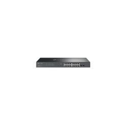 TP-Link TL-SG2218P - 16-Port Gigabit PoE Managed L2 Switch - Black, 150W PoE Budget — Buy in Cyprus with Fast Delivery
