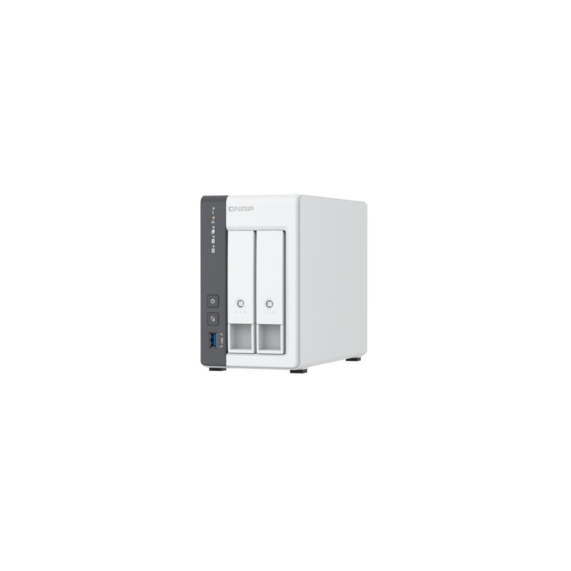 QNAP TS-216G NAS Server - 2-Bay, White, 4GB RAM, ARM Cortex-A55 2.0GHz Quad-Core — Buy in Cyprus with Fast Delivery