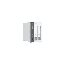 QNAP TS-216G NAS Server - 2-Bay, White, 4GB RAM, ARM Cortex-A55 2.0GHz Quad-Core — Buy in Cyprus with Fast Delivery