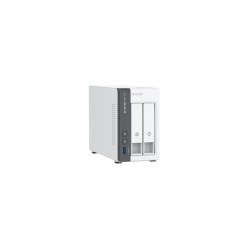 QNAP TS-216G NAS Server - 2-Bay, White, 4GB RAM, ARM Cortex-A55 2.0GHz Quad-Core — Buy in Cyprus with Fast Delivery