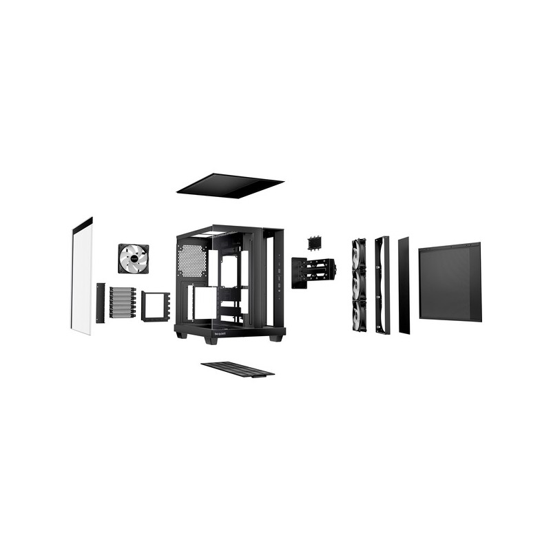 Light Base 500 LX Black, tower case — Buy in Cyprus with Fast Delivery