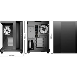 Light Base 500 LX Black, tower case — Buy in Cyprus with Fast Delivery