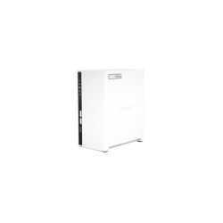 QNAP TS-233 - 2-Bay NAS - White, 2GB RAM, Cortex-A55 2.0GHz, 1x1GbE, USB 3.0, QTS 5.0 — Buy in Cyprus with Fast Delivery