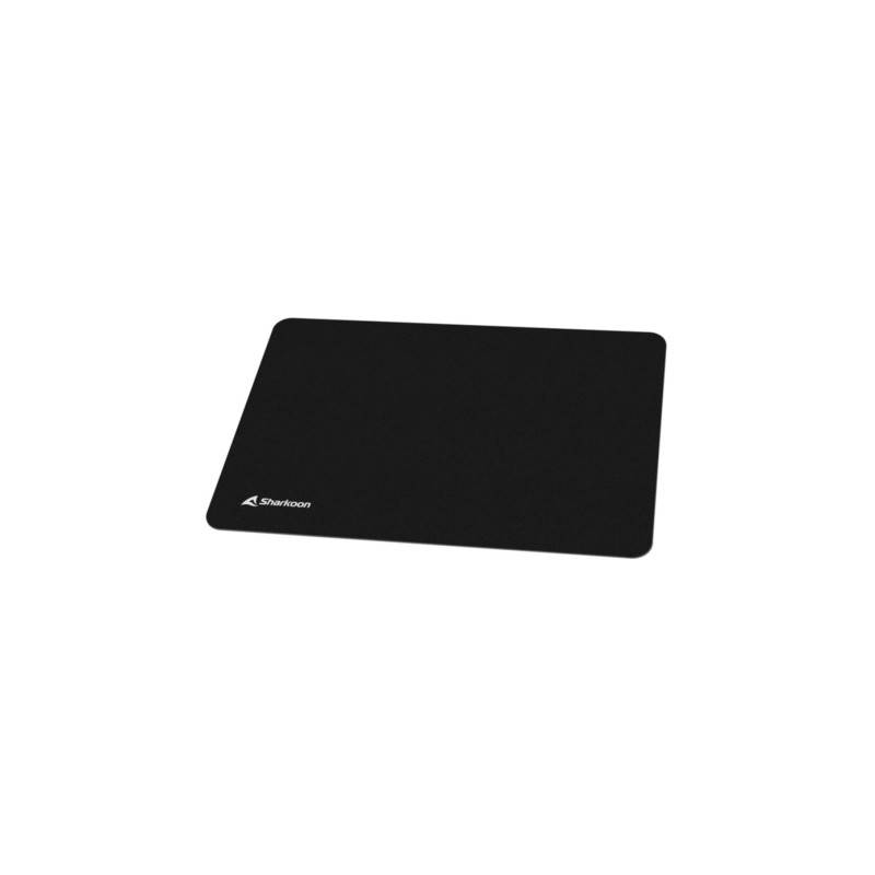 Sharkoon 1337 V2 Gaming Mouse Pad - 1337 V2 - Black, Monochrome Surface, Non-slip Base, 195x280 mm
