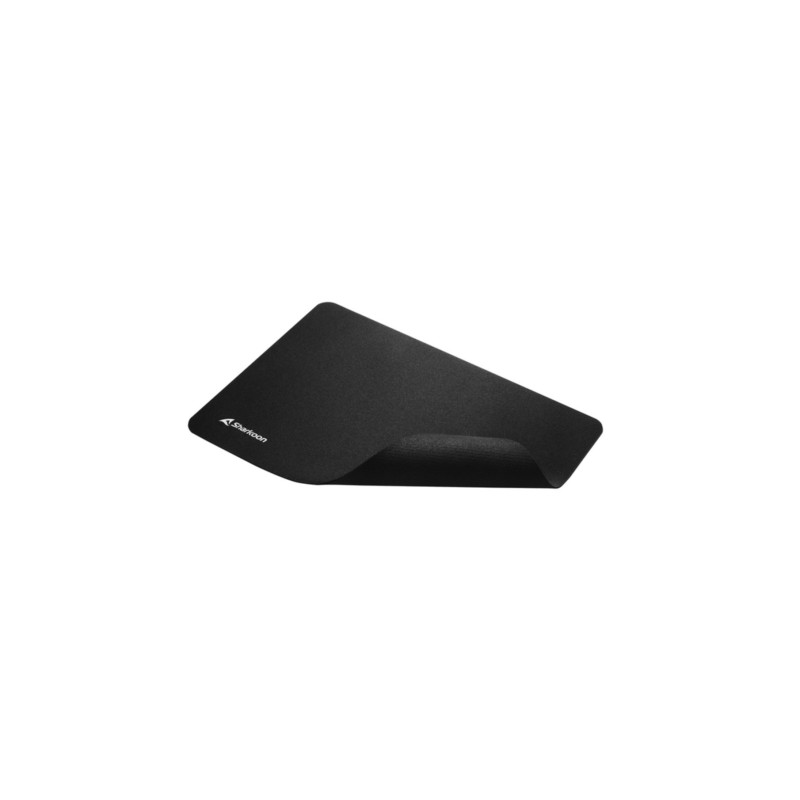 Sharkoon 1337 V2 Gaming Mouse Pad - 1337 V2 - Black, Monochrome Surface, Non-slip Base, 195x280 mm