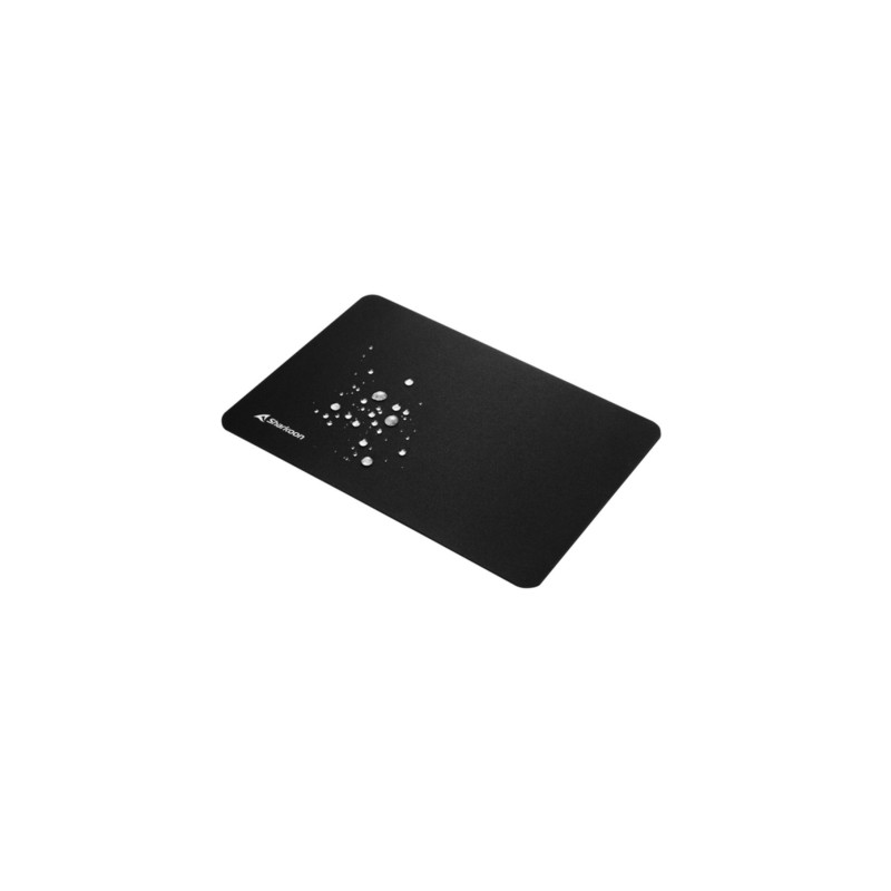 Sharkoon 1337 V2 Gaming Mouse Pad - 1337 V2 - Black, Monochrome Surface, Non-slip Base, 195x280 mm