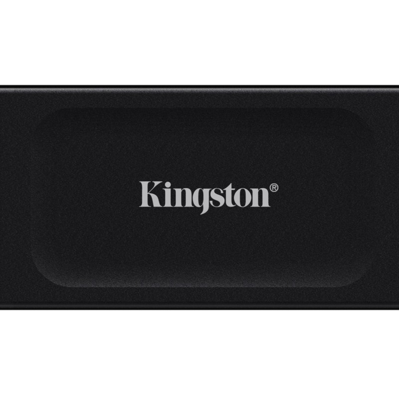Kingston XS1000 Portable SSD - 2TB, USB-C/USB-A, up to 1,050MB/s, Black/Red — Buy in Cyprus with Fast Delivery