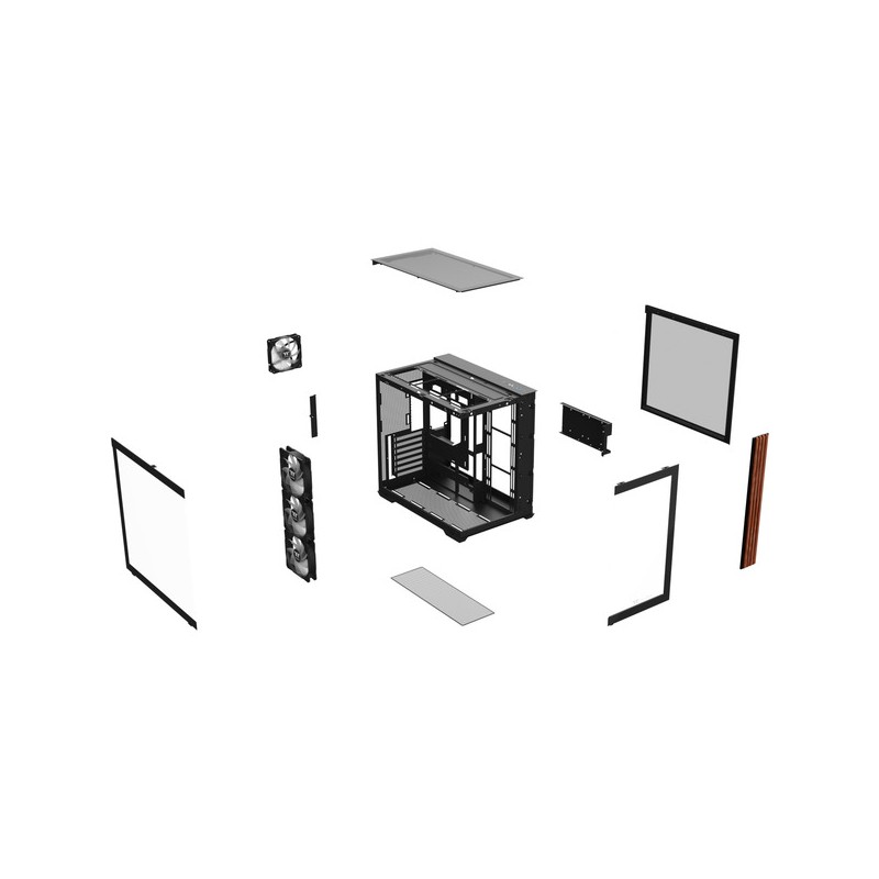 View 380 WS ARGB, tower case — Buy in Cyprus with Fast Delivery