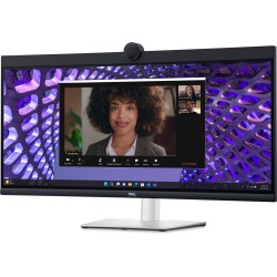 Dell P3424WEB - 34-inch UWQHD IPS Monitor - 3440x1440, 60Hz, USB-C, HDMI & DisplayPort, Black
