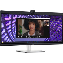 Dell P3424WEB - 34-inch UWQHD IPS Monitor - 3440x1440, 60Hz, USB-C, HDMI & DisplayPort, Black