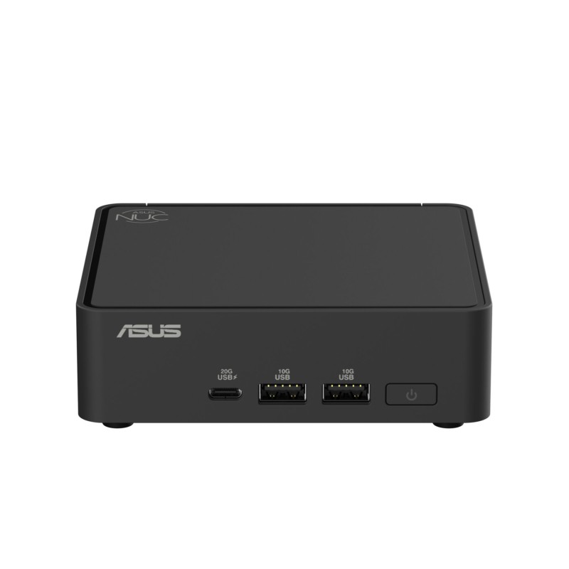 Asus NUC 15 Pro - RNUC15CRKC500002 - Slim Black Mini PC Barebone, Intel Core 5 210H 4.8GHz, DDR5 up to 96GB