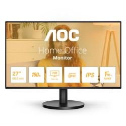 AOC 27B3HA2 - 27" FHD IPS 100Hz Monitor - Black, 4ms, HDMI & VGA, Built-in Speakers — Buy in Cyprus with Fast Delivery